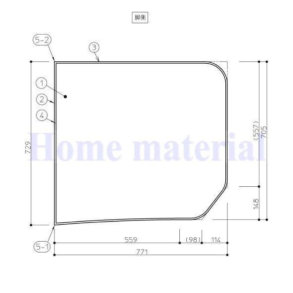 TOTO お風呂のふた 風呂ふた 組み合わせ式 2枚組みふた