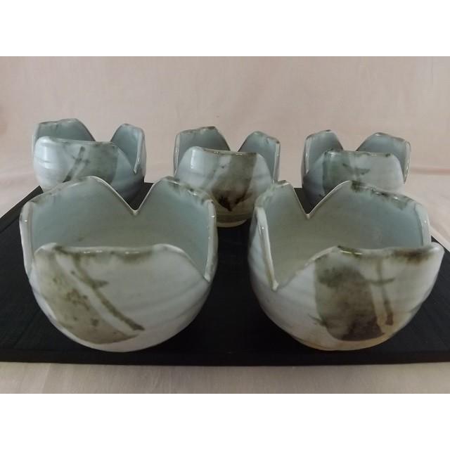 作家もの 割山椒5個客揃い 作家もの 割山椒5個客揃い 作家もの 割山椒5