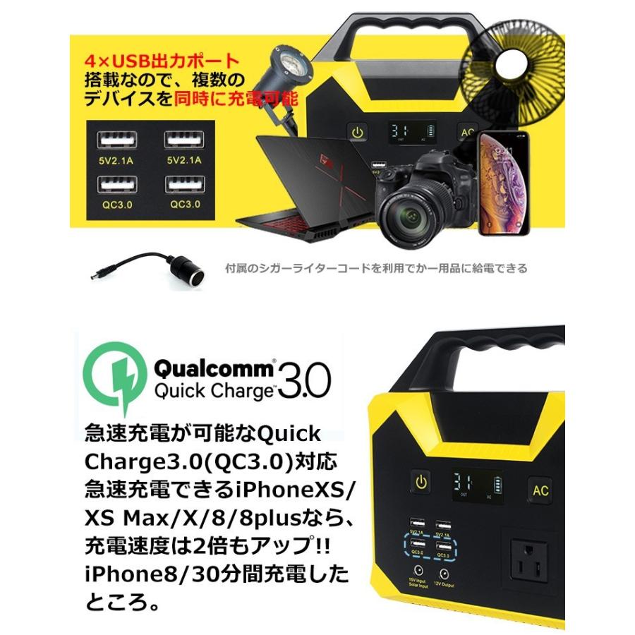 防災対策 ポータブル電源 車中泊グッズ 蓄電池 家庭用 40800mAh/150Wh