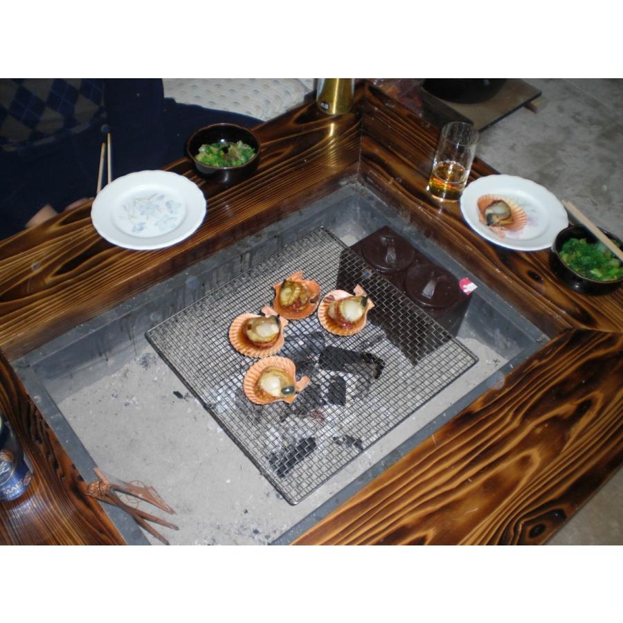 灰 五徳セット】囲炉裏テーブル 座卓タイプ3点セット 1000X800X280mm