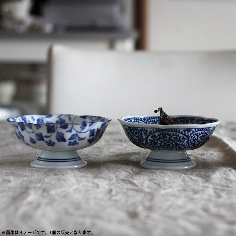 食器 和食器 小鉢 高台 足つき ボウル デザートカップ 12cm 和モダン