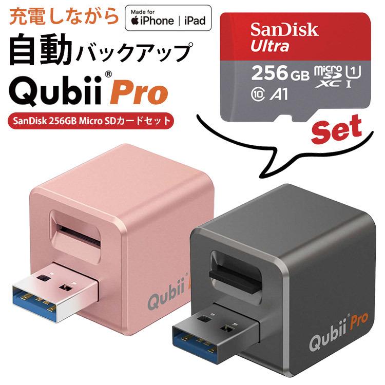 Qubii Pro 256GB USBメモリスペースグレー