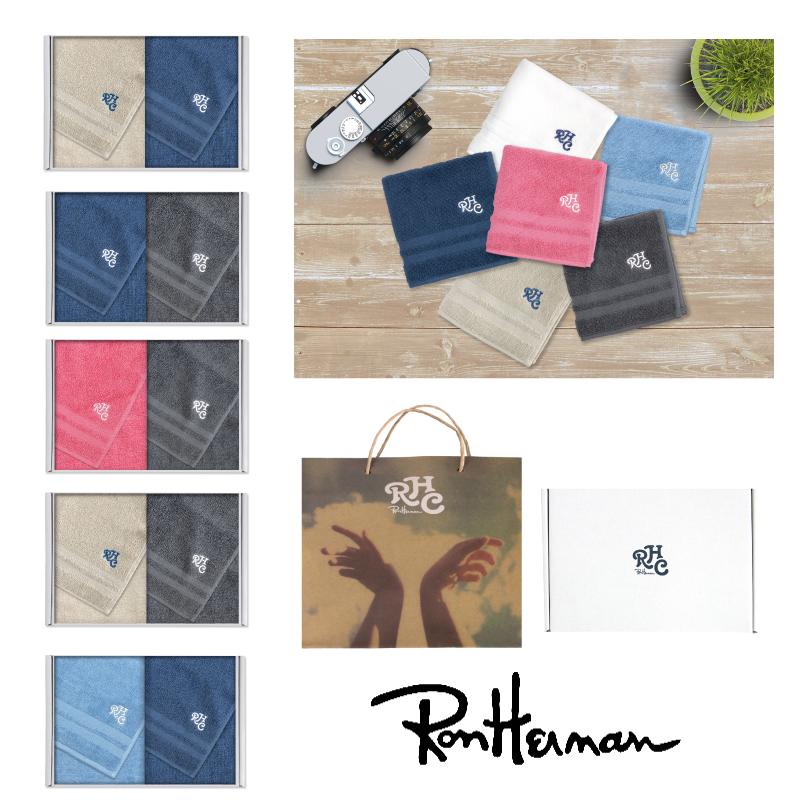 RHC Ron Herman ロンハーマン ハンドタオルタオル2枚セット ギフト