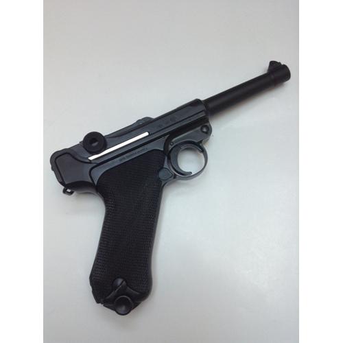 タナカワークス ルガー P08 4インチ R-Type HW ブラック ガスガン ガス