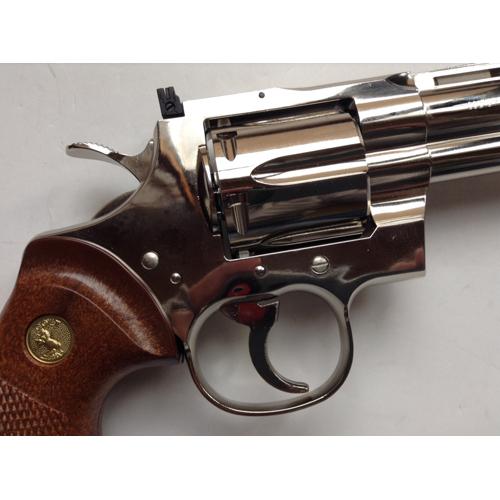 タナカワークス コルトパイソン R-model ABS ニッケル/シルバー 4