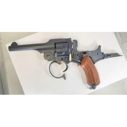 Hartford（ハートフォード） 二十六年式拳銃 木製グリップ HW ブルー