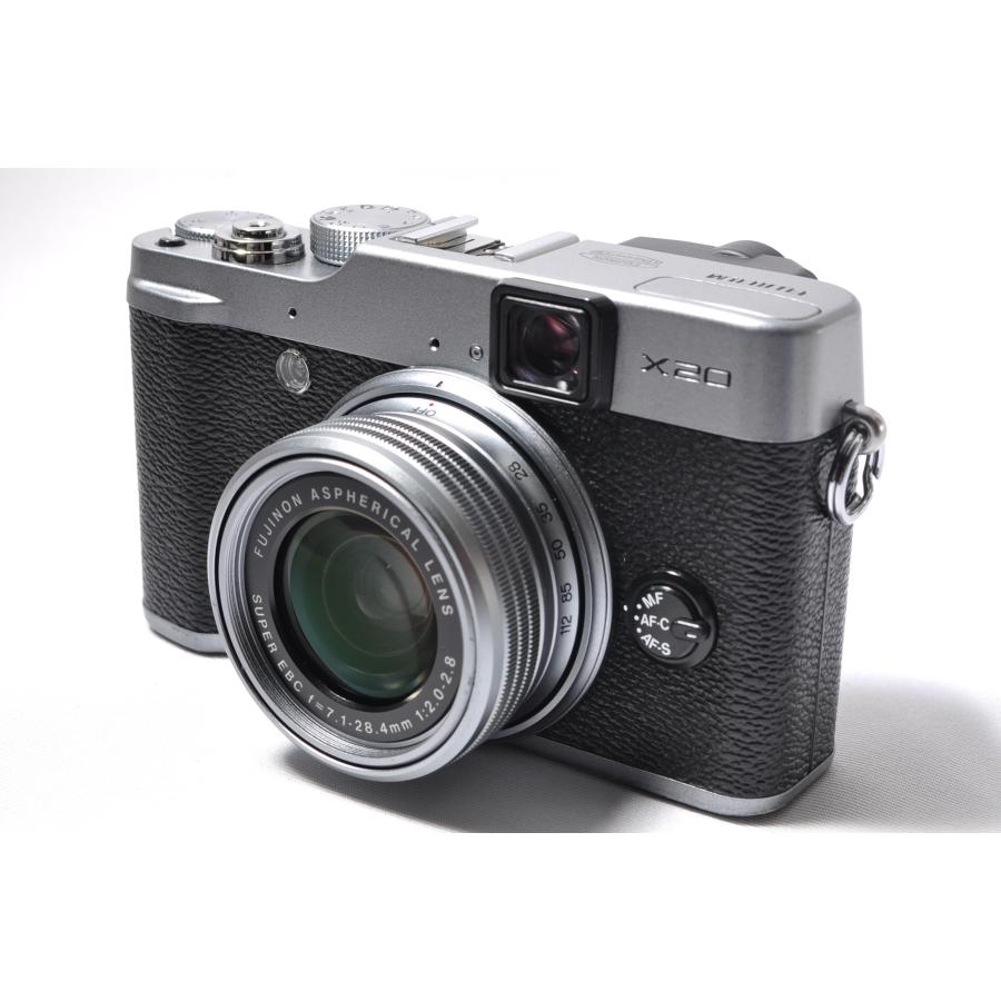 美品】富士フイルム fujifilm x20 富士フイルム FUJIFILM X20 Silver