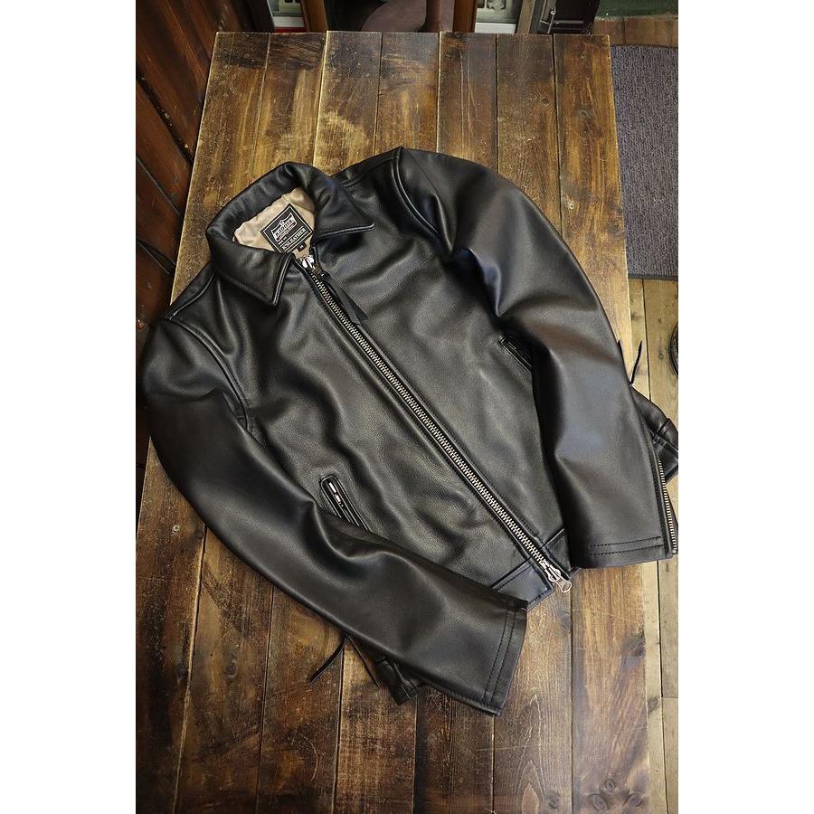 カドヤ（KADOYA） 【TCR2 】 レザージャケット 襟付きタイトライン