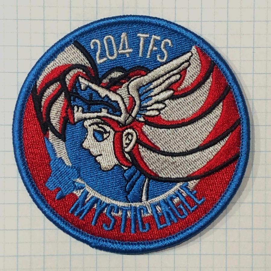航空自衛隊グッズ 那覇基地 204飛行隊 MYSTIC EAGLE ワッペン