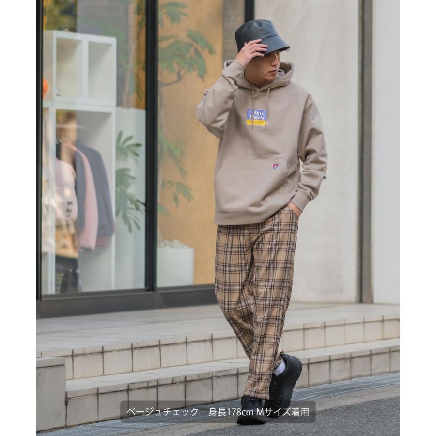 BEN DAVIS（ベンデイビス） テーパードパンツ メンズ チェック柄 柄