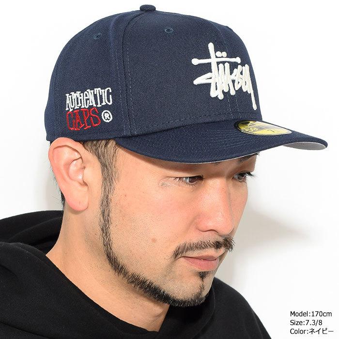 STUSSY（ステューシー） キャップ 帽子 ニューエラ Authentic コラボ