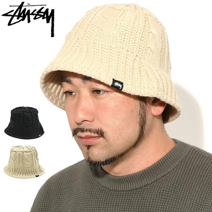 STUSSY（ステューシー） バケット ハット STUSSY Cable Knit Bucket