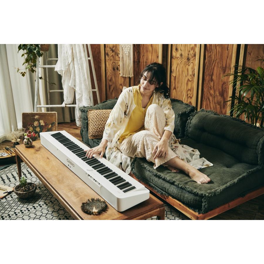 CASIO（カシオ） 電子ピアノ Privia PX-S1100WE(ホワイト) 88鍵盤