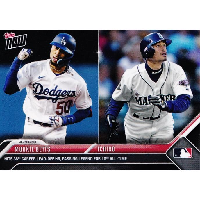 198【ムーキー・ベッツ(ドジャース)/イチロー(マリナーズ)】2023 MLB
