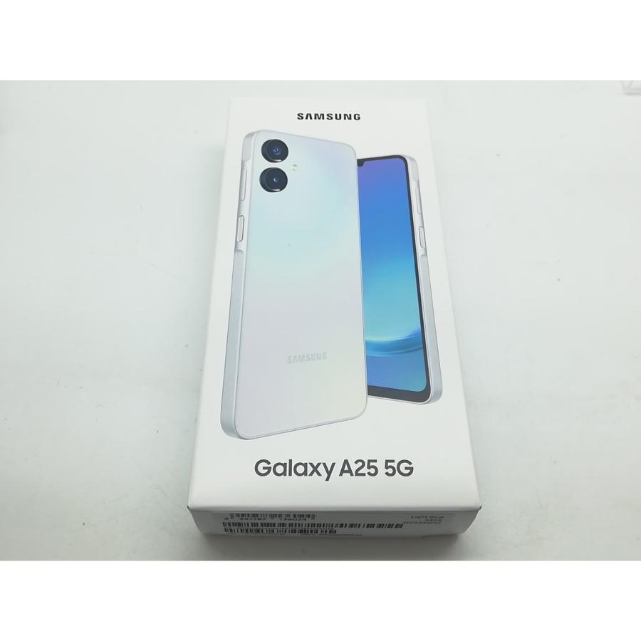 品〕 Galaxy A25 5G 64GB ライトブルー SCG33 au SIMフリー【349