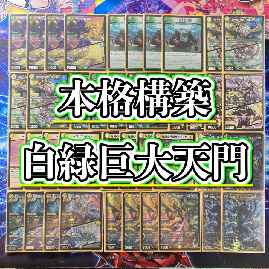 本格構築 【ムザルミ=天門】 デッキ＆超次元＆二重スリーブ 本格構築