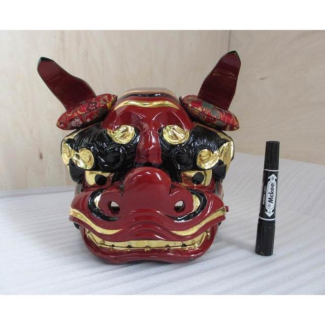 特別販売品】獅子頭 宇津 7寸(幅21.5cm高21cm奥20.5cm)長期在庫品の為