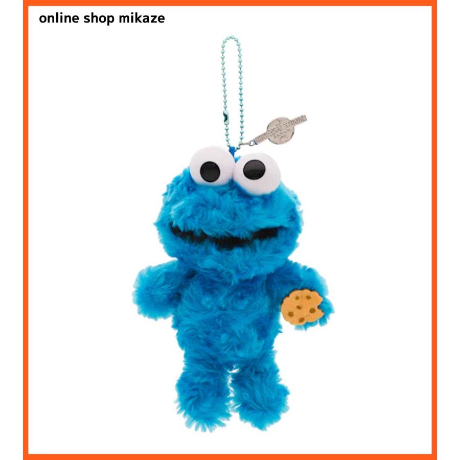 USJ セサミストリート ぬいぐるみキーチェーン クッキーモンスター お