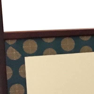 茶道具 風炉先屏風 1尺8寸 腰風炉先 裏遠山 女桑縁 茶道 茶室 茶会