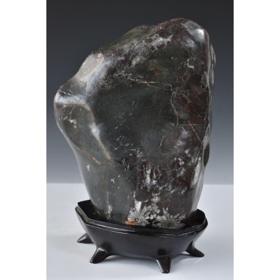 根尾谷産菊花石 立札、台座つき 根尾谷産菊花石 立札、台座つき