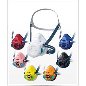 重松 防じん・防毒マスク TW01SC MサイズとXシリーズ吸収缶 X/OVの