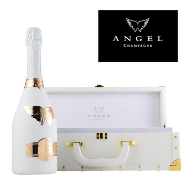 ANGEL シャンパン ホワイト ゴールド装飾 専用ケース付き ANGEL