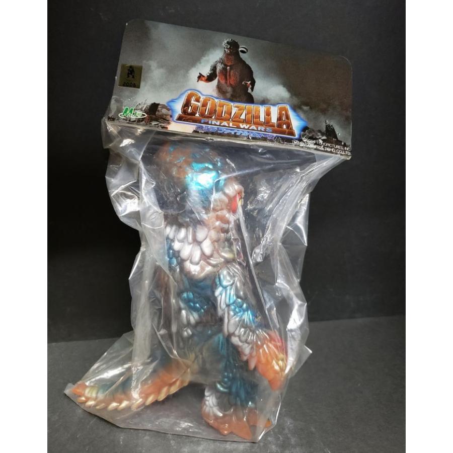 M1号 『ヘドラ』ゴジラ FINAL WARS版 ソフビ 未塗装 ブラウン成形 M1