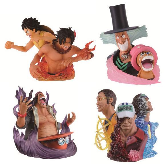 一番くじ ワンピースメモリーズ F賞 クリエイションズフィギュア 全4種