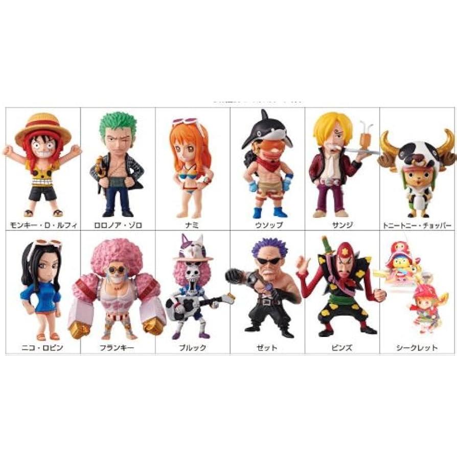 BANDAI（バンダイ） ワンピースコレクション FILM Z 新世界の冒険 全12