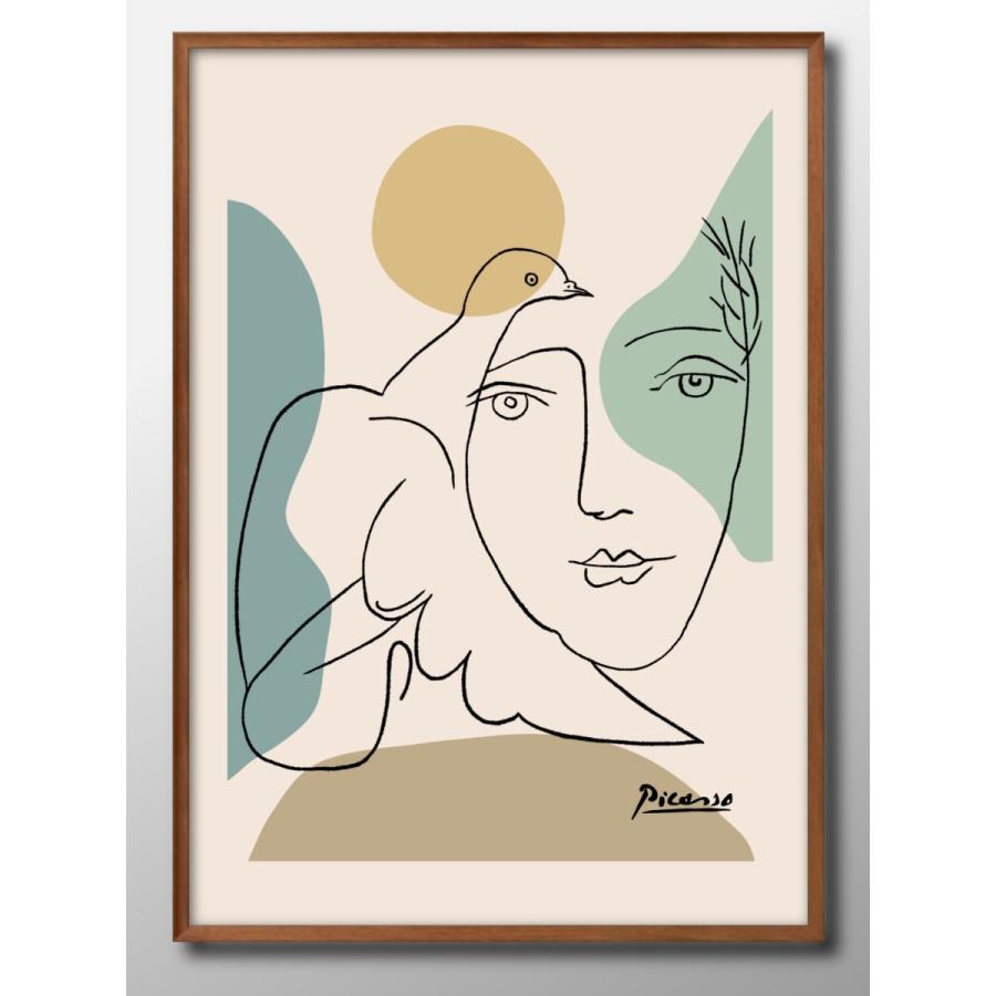 ポスター パブロ・ピカソ 絵画 インテリア A3サイズ アート 新築祝い