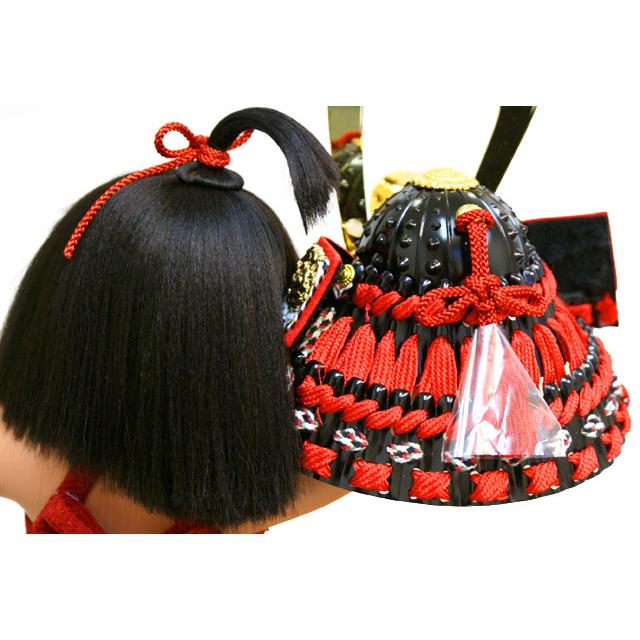 吉徳大光 五月人形 ガラスケース飾り 金太郎 童 子供大将 武者 503-265