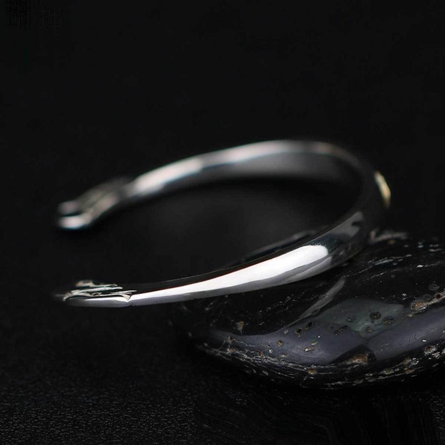 メンズ バングル ブレスレット 18金現行イーグル顔ブレス イーグル