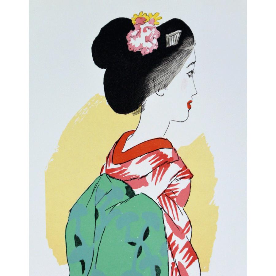 絵画 リトグラフ 舞妓 竹久夢二 : 大瑠堂 - 通販 - Yahoo!ショッピング