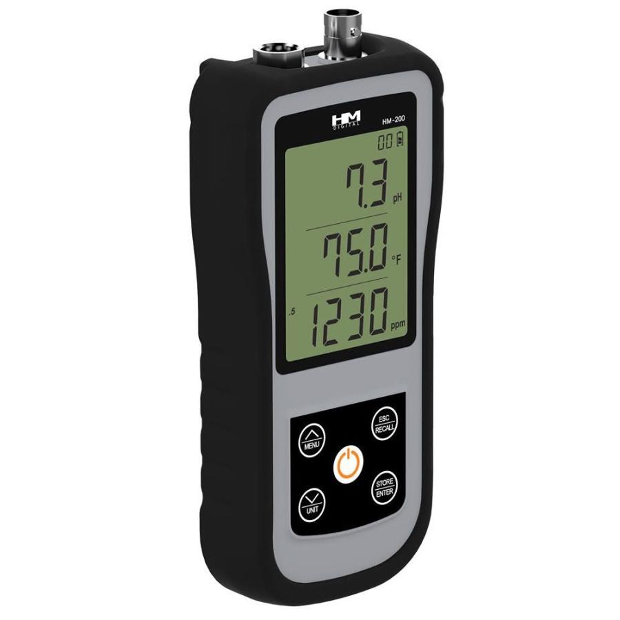 HMデジタル HM-200 ハイドロマスター EC値 TDS値 pH値 水温 測定器 TDS