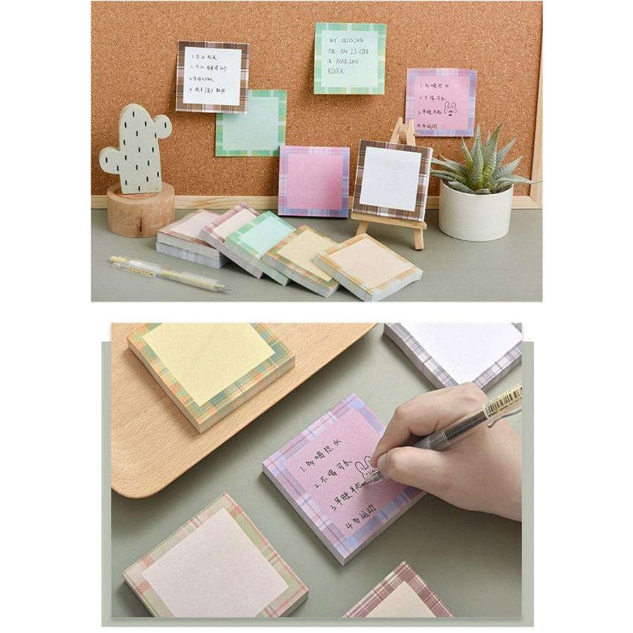 即日出荷 海外 メモ帳 便箋 メモノート おしゃれ◇1パック同柄80枚