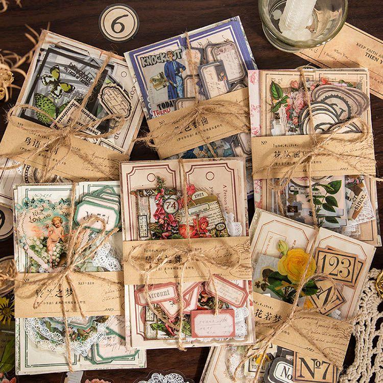 ⑤60サイズ！大容量 コラージュ素材 まとめ売り 60サイズ詰め合わせ