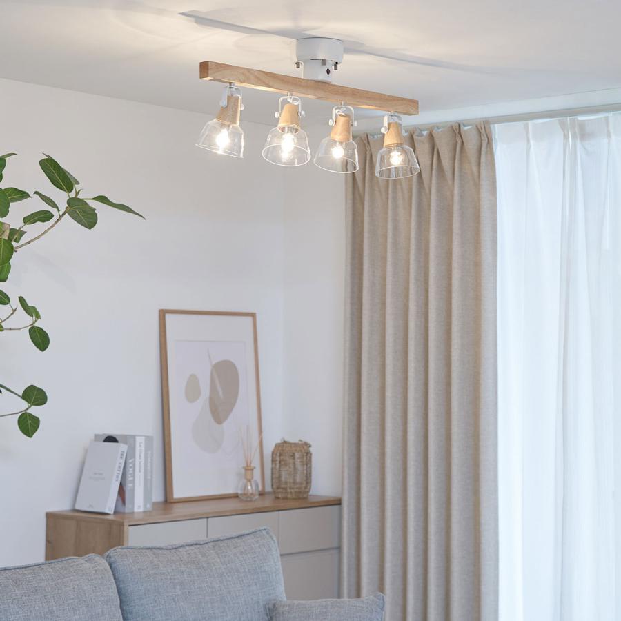 LOWYA シーリングライトNew Stoss 2 v3-WH ホワイト4灯