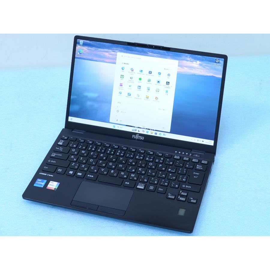 ①超美品中古、超軽量777gのブラック色の富士通LIFEBOOK U939/B 楽天