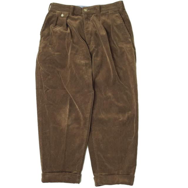 BEAMS PLUS ビームスプラス 2プリーツ コーデュロイトラウザーズ 11-23