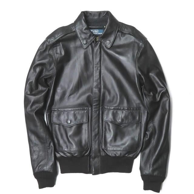 ポロバイラルフローレン Polo by Ralph Lauren A-2 LEATHER JACKET
