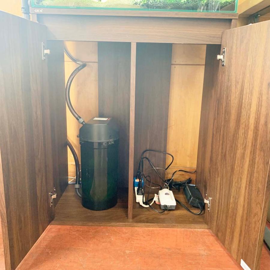 木製 ハンドメイド オーダー 水槽台 アクアラック シェルフ 棚 Amazon