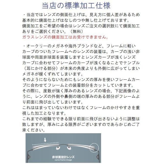 HOYA 東海光学 最高屈折率1.76 非球面 ベルーナ ZX-AS メガネ カラー
