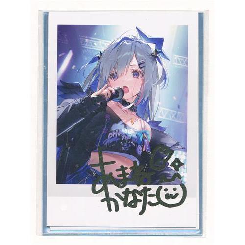 ホロライブ 天音かなた 誕生日記念2021 直筆サイン入り ポストカード