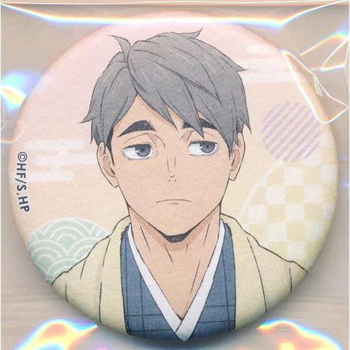 ハイキュー 和紙風トレーディング缶バッジ 宮治 : らしんばん通販