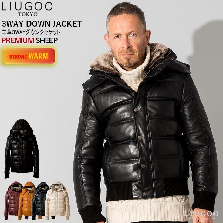 Liugoo Leathers 【20周年記念20%OFFクーポン】LIUGOO 本革 3WAY