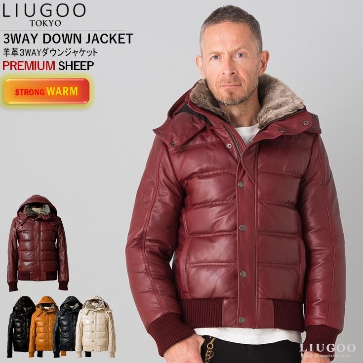 Liugoo Leathers 【20周年記念20%OFFクーポン】LIUGOO 本革 3WAY