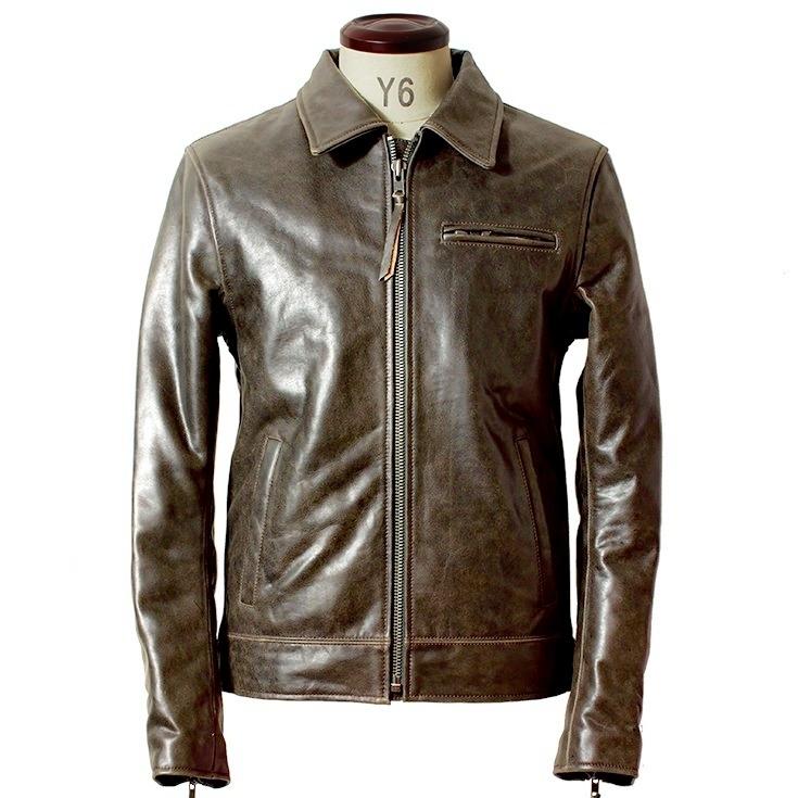 Liugoo Leathers 【50%OFFクーポン】Liugoo Leathers 本革 トラッカー