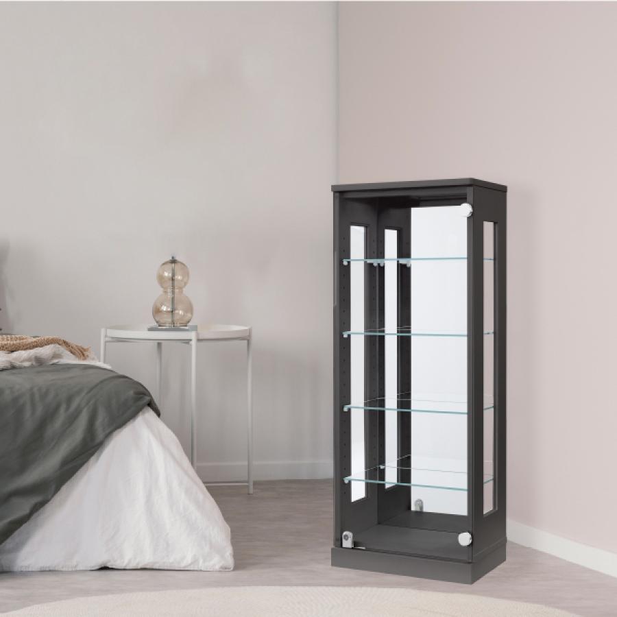 LLADRÓ ガラスケース グレー 背面ガラス LLADRÓ リヤドロ ガラスケース