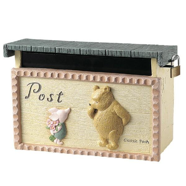 Disney（ディズニー） 郵便ポスト ポスト くまのプーさん クラシック