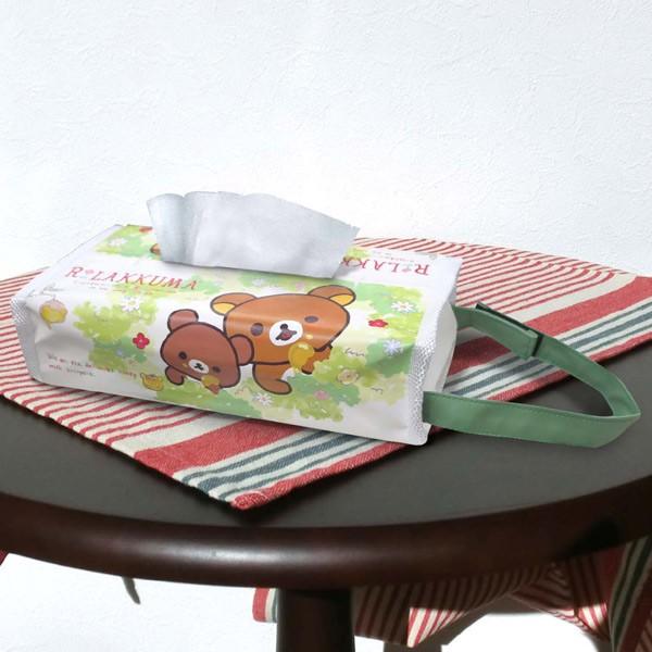 ティッシュケース リラックマ （ ティッシュ ケース カバー